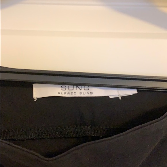 Sung Black slip on pants - Picture 3 of 4